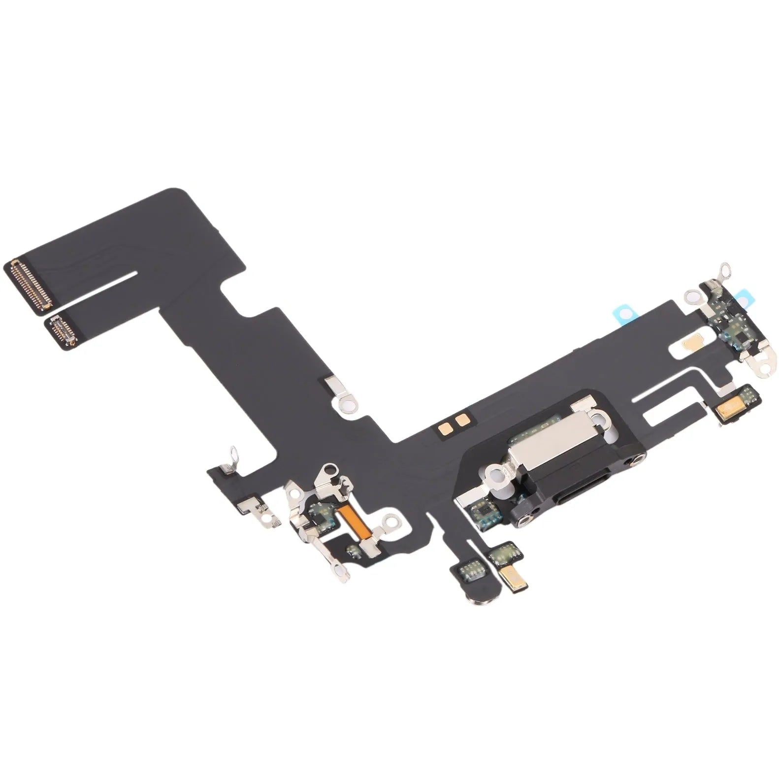 For Apple iPhone 13 Charging Port Flex Cable Replacement - Black