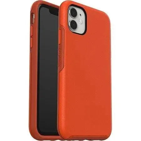 For Apple iPhone 13 Pro (6.1) HeavyDuty Symmetry Design Case Orange