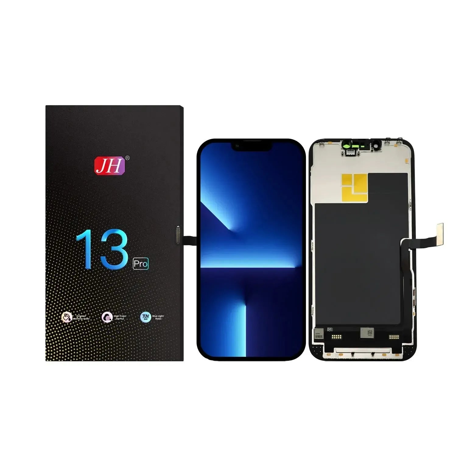 For Apple iPhone 13 Pro LCD Screen Replacement JH FHD - Black