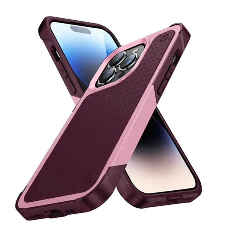For Apple iPhone 13 Pro Symmetry Delicateness Case Pink