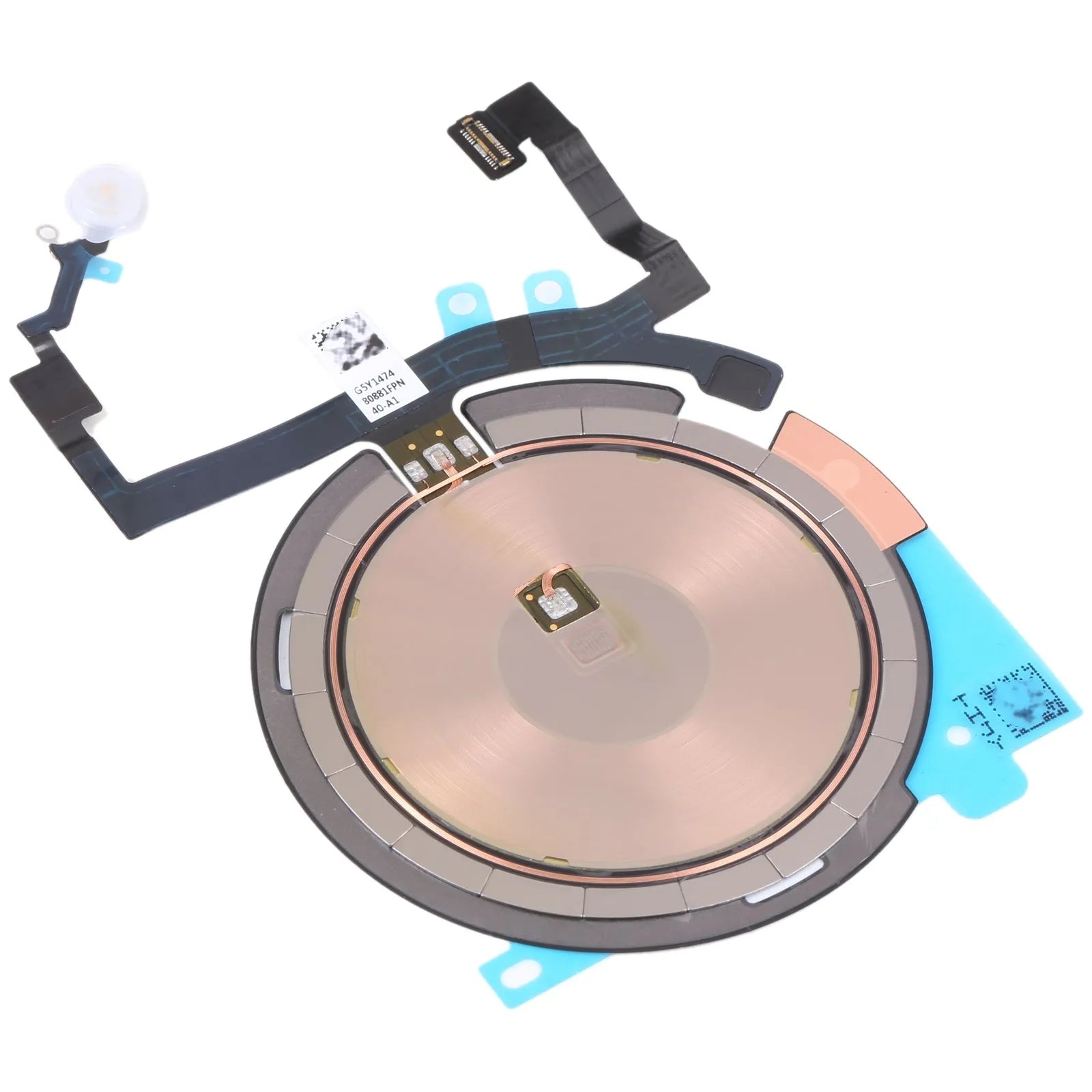 For Apple iPhone 14 NFC Wireless Charging Module With Flashlight Flex Cable