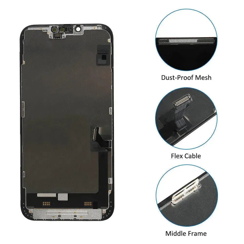 For Apple iPhone 14 Plus LCD Screen Replacement Black