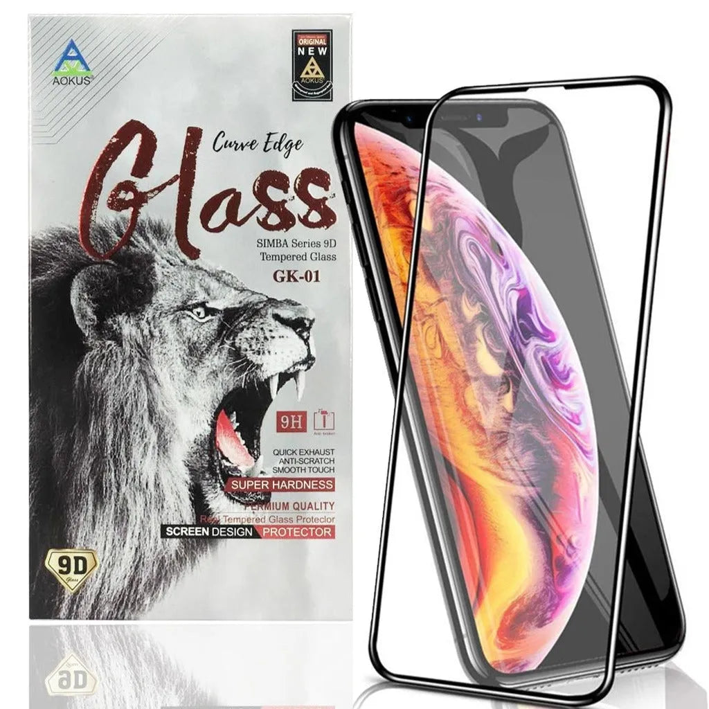 For Apple iPhone 15 Pro Max Full Coverage 9D Tempered Glass