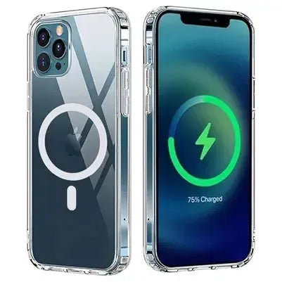 For Apple iPhone 16 Pro Max Magsafe Magnetic Case Transparent