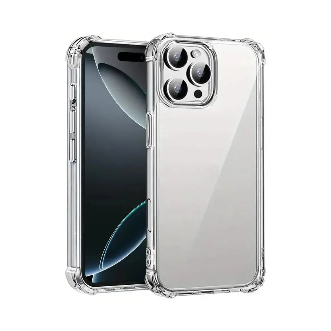 For Apple iPhone 16 Pro Shockproof Transparent Gel Case