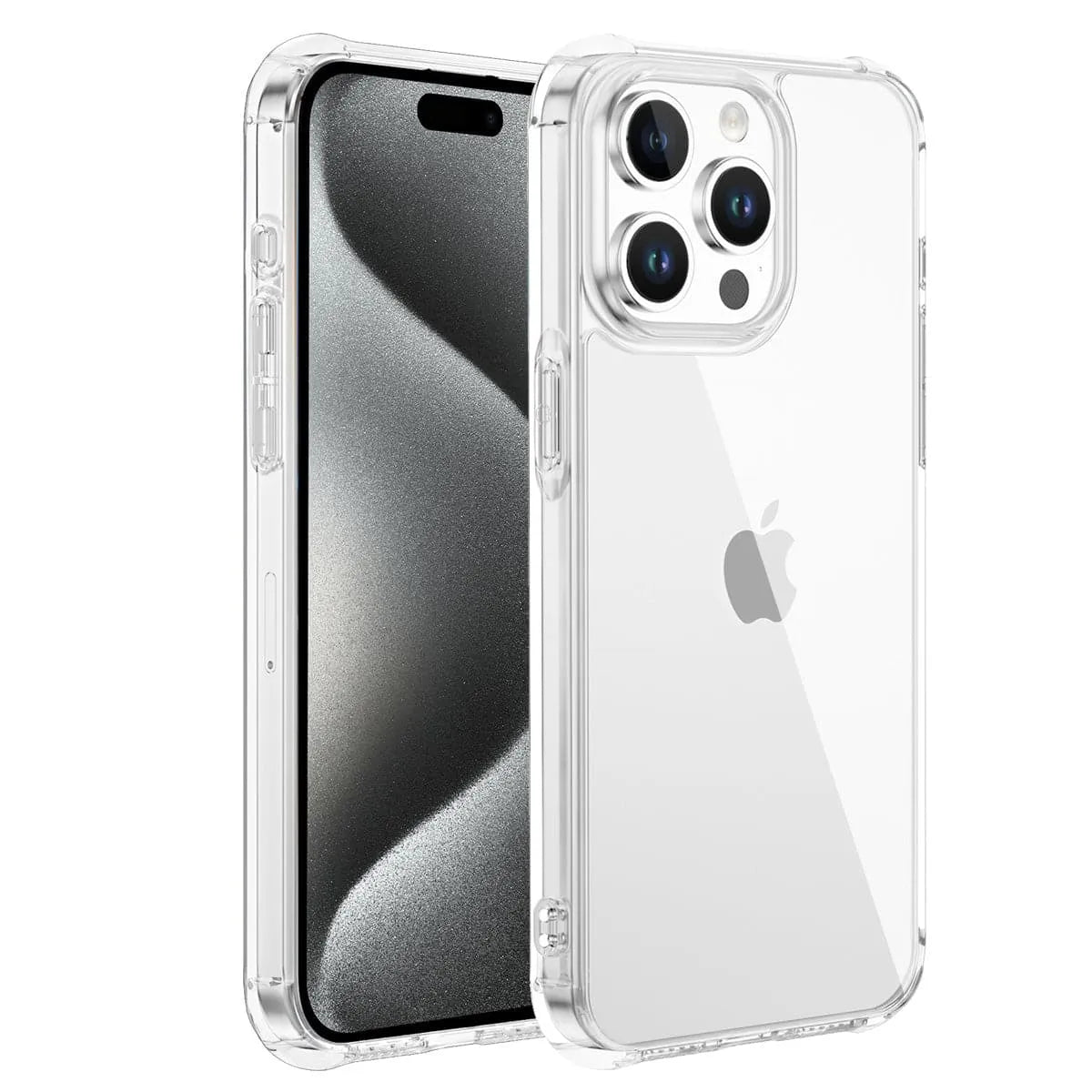 For Apple iPhone 16E HeavyDuty Symmetry Design Case Transparent