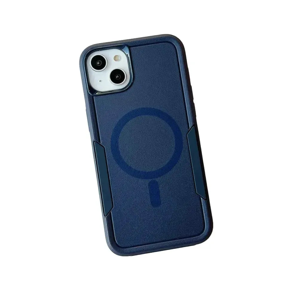 For Apple iPhone 17 Axis Exploiter Magsafe Case Blue