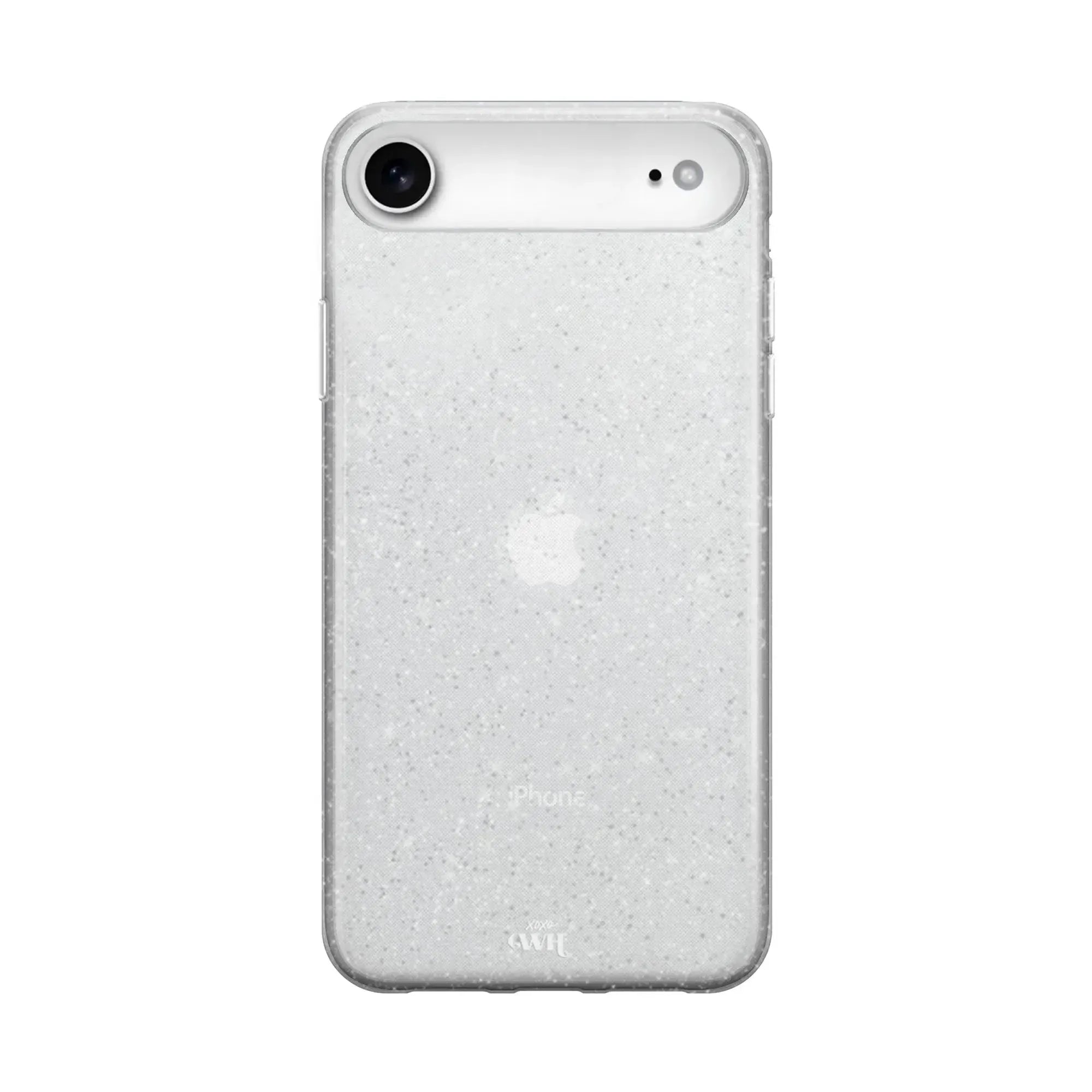 For Apple iPhone 17 Air Heavy Duty Axis Design Case Glitter Clear