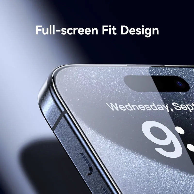 For Apple iPhone 17 Air Tempered Glass / Full Coverage 9D Screen Protector