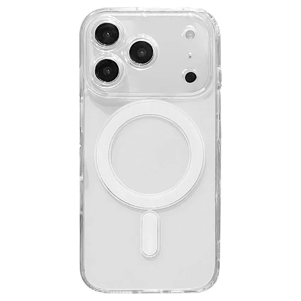 For Apple iPhone 17 Pro Magsafe Magnetic Crystal Clear Case