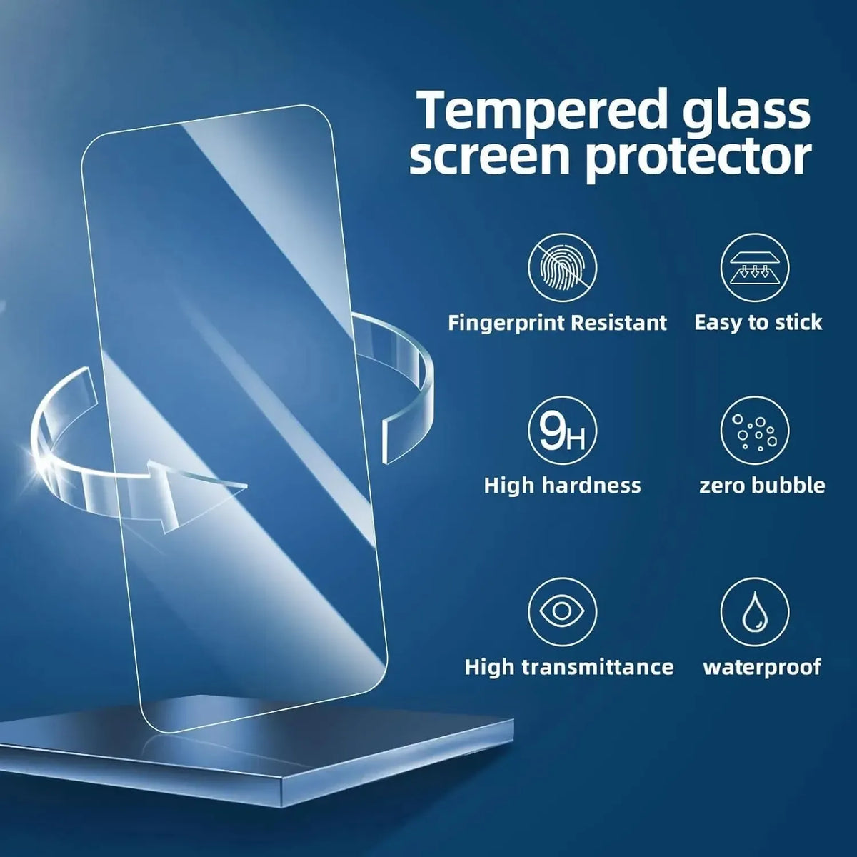 For Apple iPhone 18 Pro Max Tempered Glass / Screen Protector