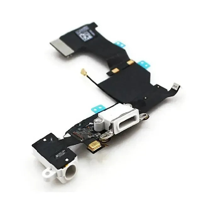 For Apple iPhone 5 5G Charging Port Connector Flex Cable White