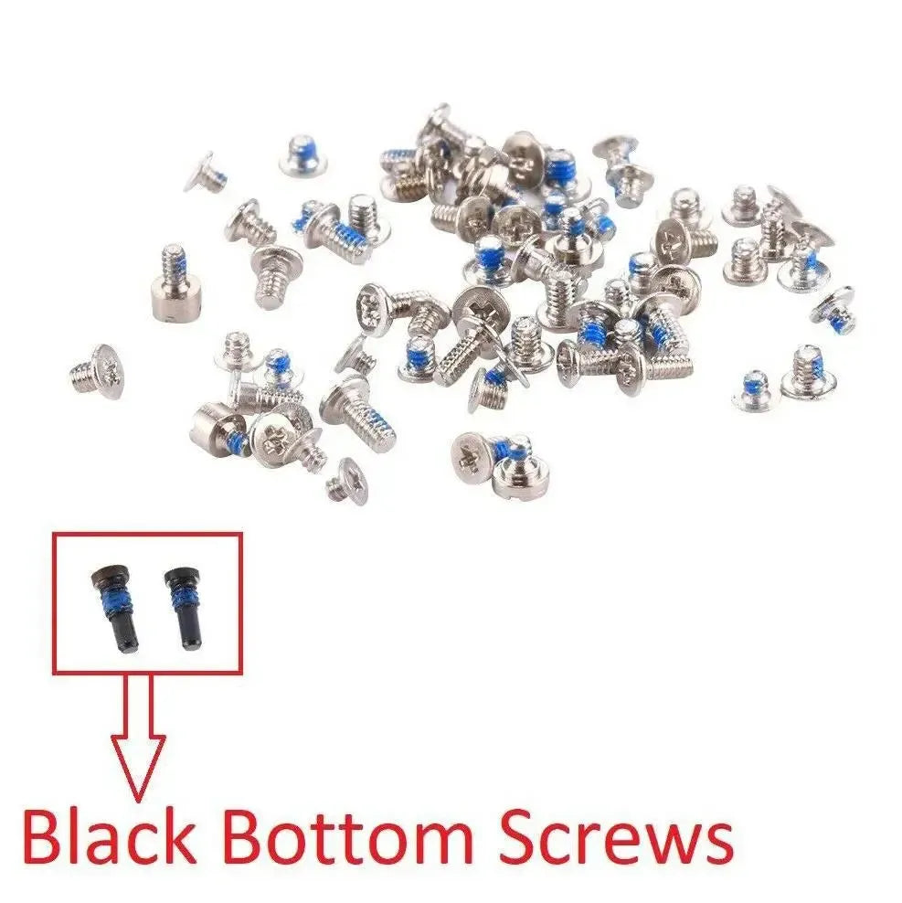 For Apple iPhone 8 Plus Screws Full Set Black