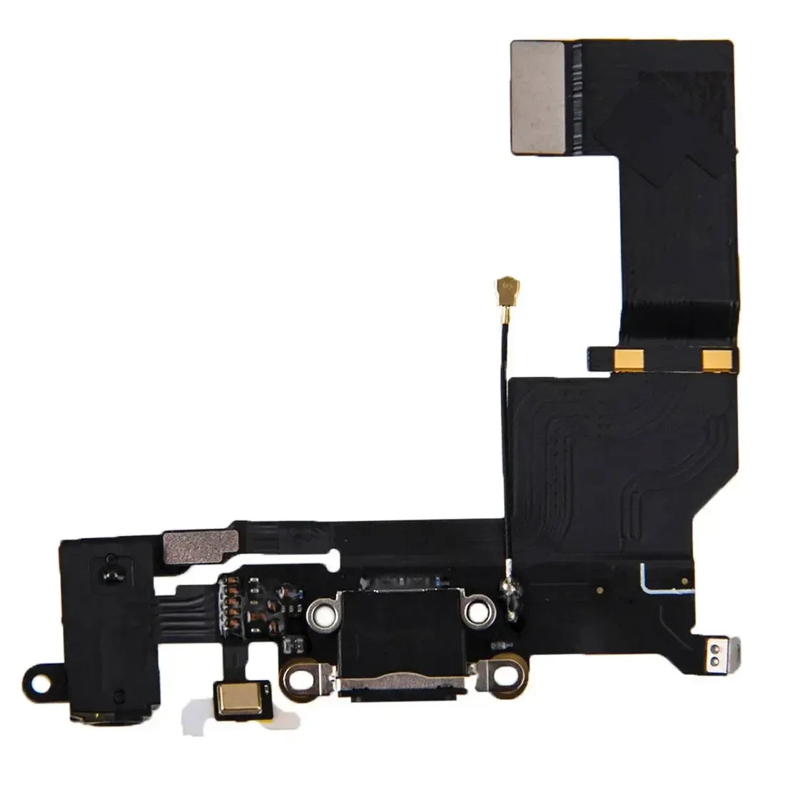 For Apple iPhone SE 2016 Replacement Charging Port / Headphone Jack Flex Cable - Black