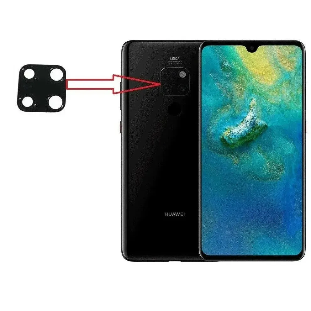 For Huawei Mate 20 Rear Camera Lens Glass With Adhesive