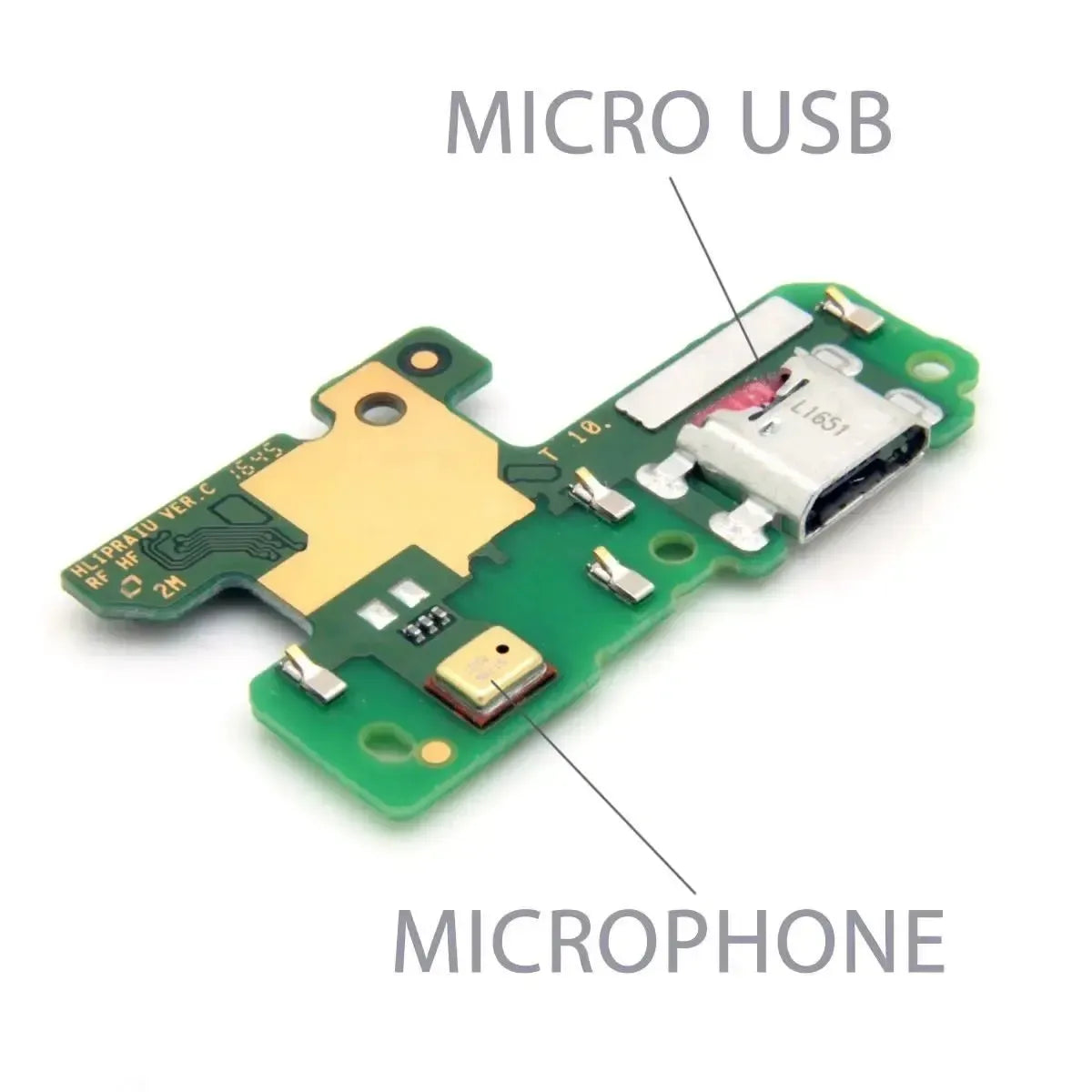 For Huawei P8 Lite 2017 Charging Port Board with Microphone