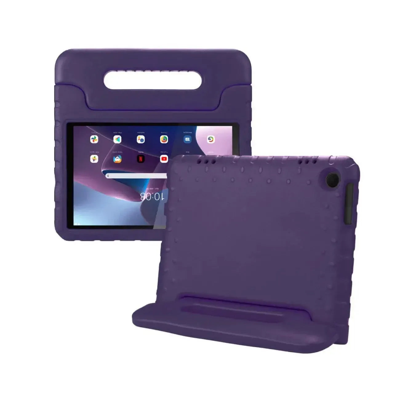 For Lenovo Tab M10 3rd Gen TB328FU / TB328XU Kids Case Shockproof Cover With Stand - Purple
