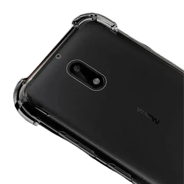 For Nokia 2 Shockproof Transparent Gel Case