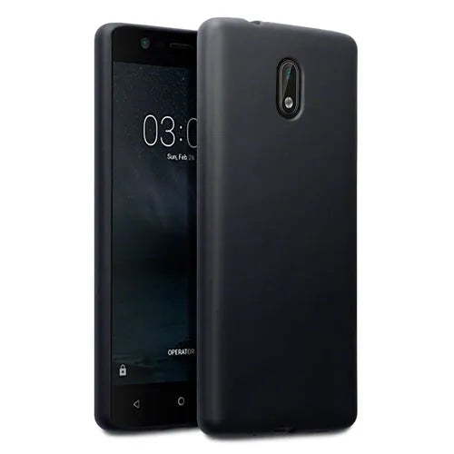For Nokia 3 Gel Case Black