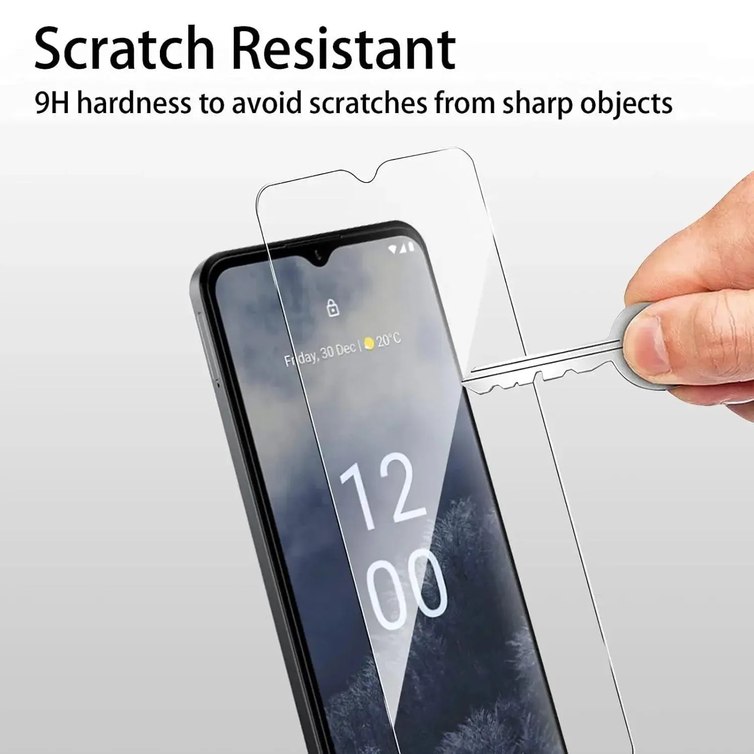 For Nokia C21 Plus Tempered Glass / Screen Protector
