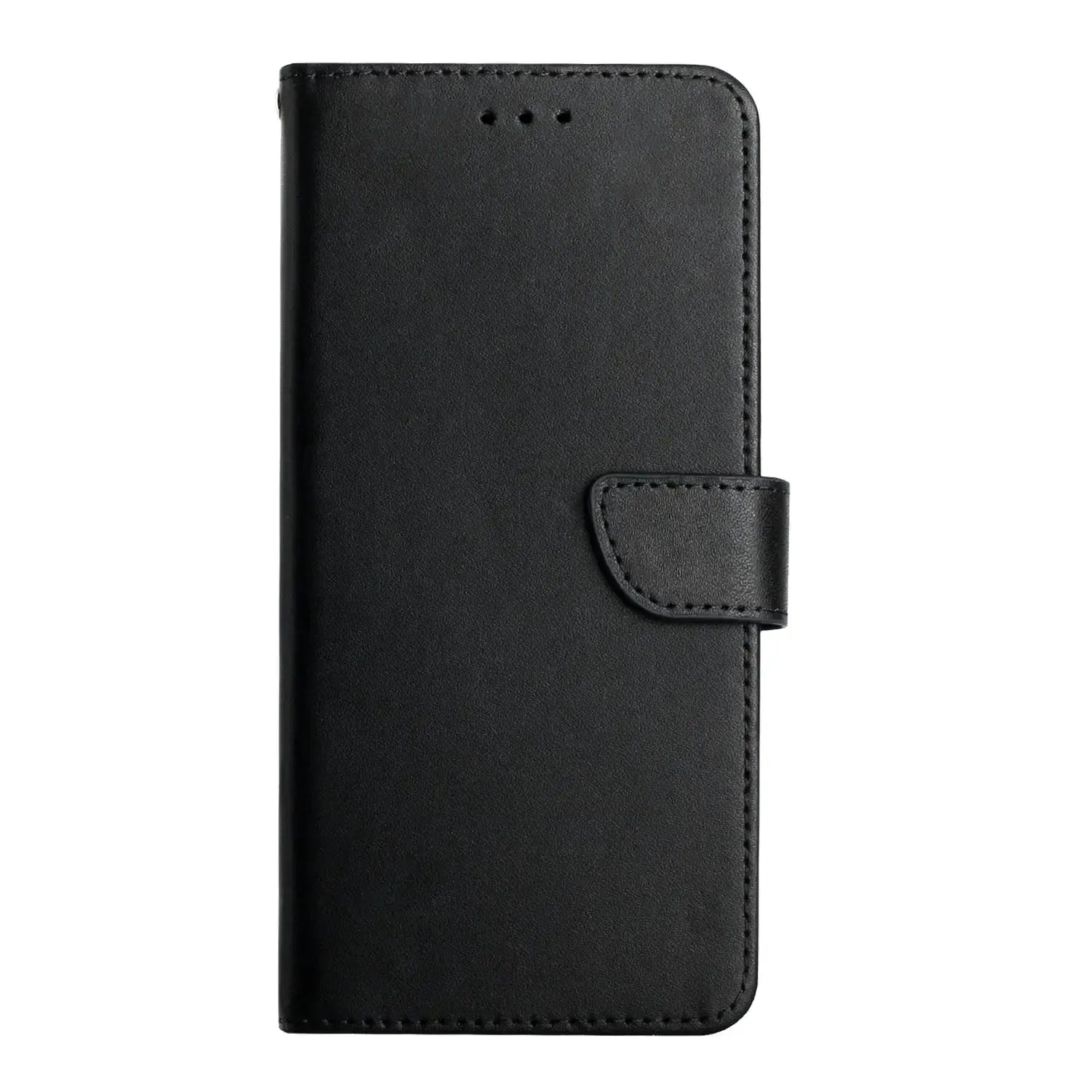 For OnePlus 10T Leather Wallet Phone Case Black