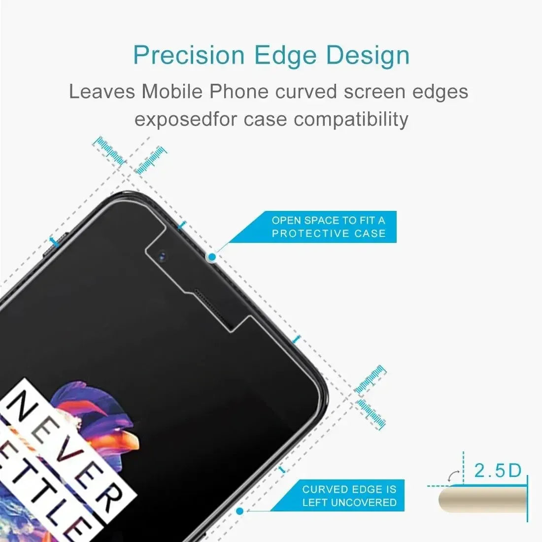 For OnePlus 5 Premium Tempered Glass
