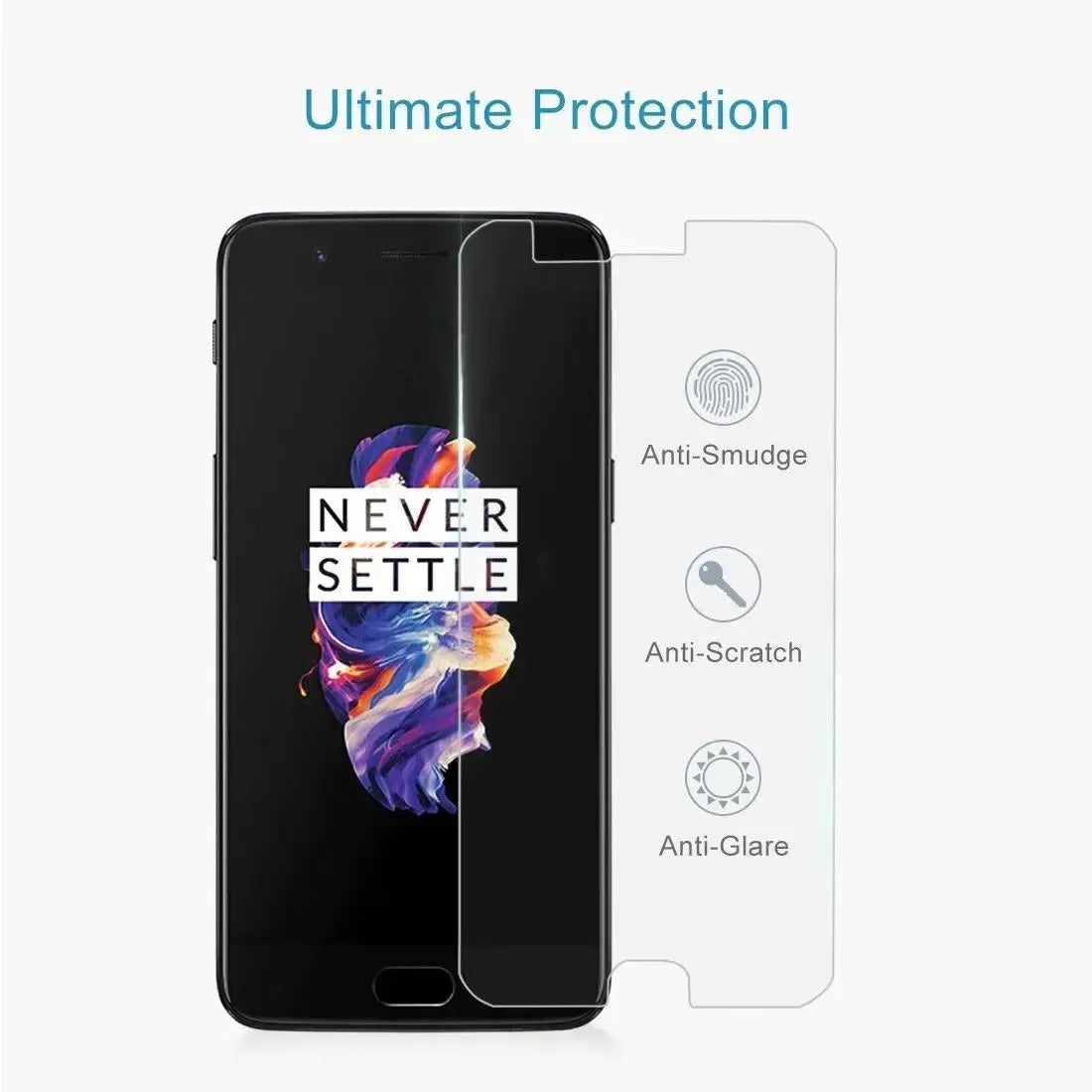 For OnePlus 5 Premium Tempered Glass