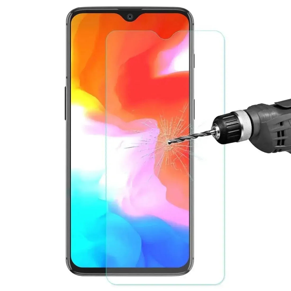 For OnePlus 6T Premium Tempered Glass