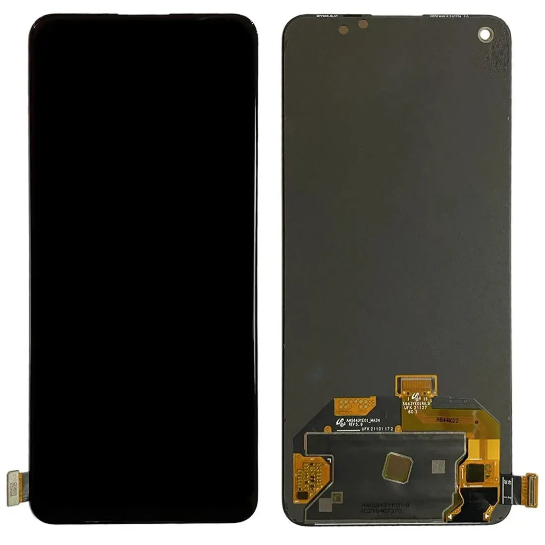 For OnePlus Nord 2 5G Replacement LCD Touch Screen Assembly - Black