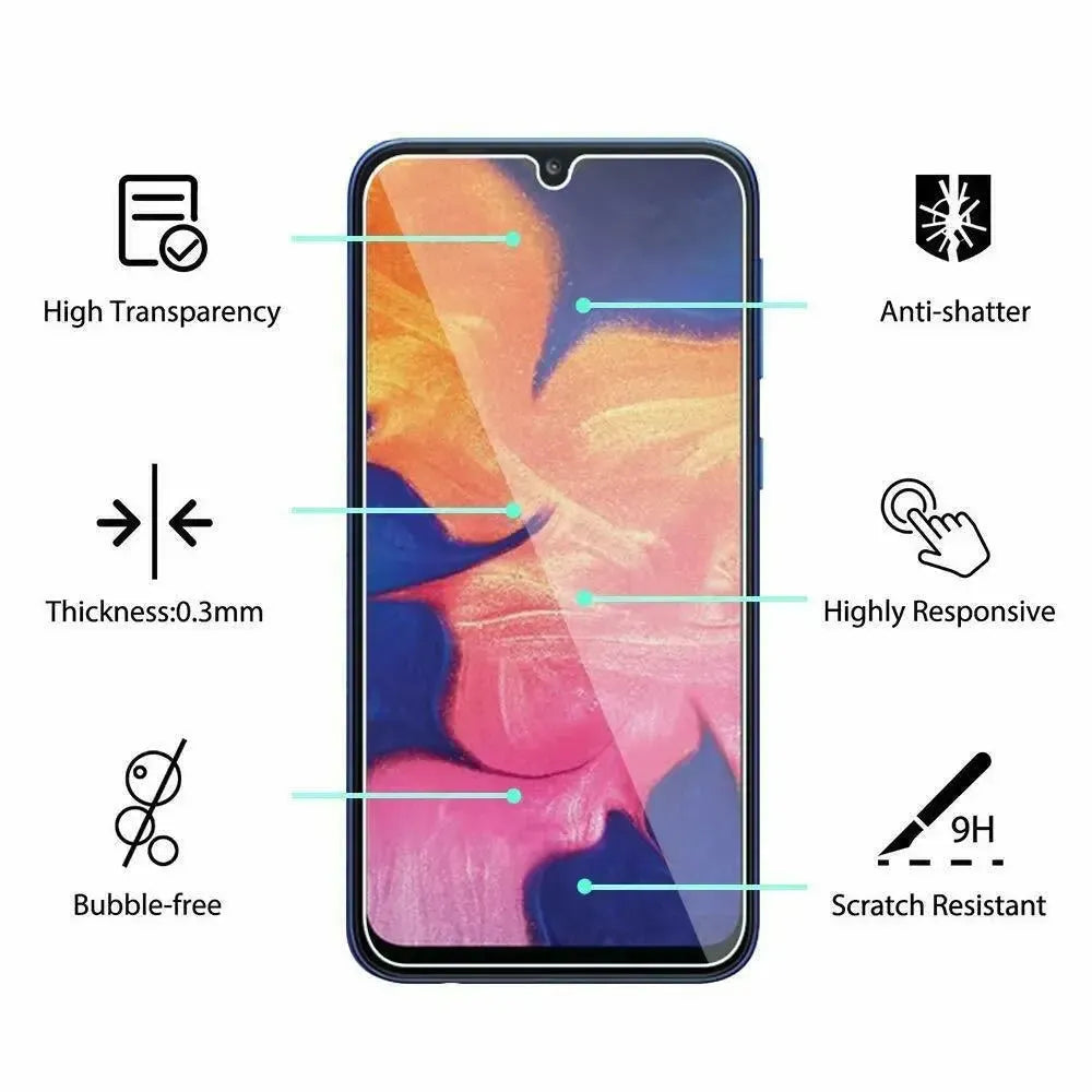 For Samsung Galaxy A10 A10s Tempered Glass