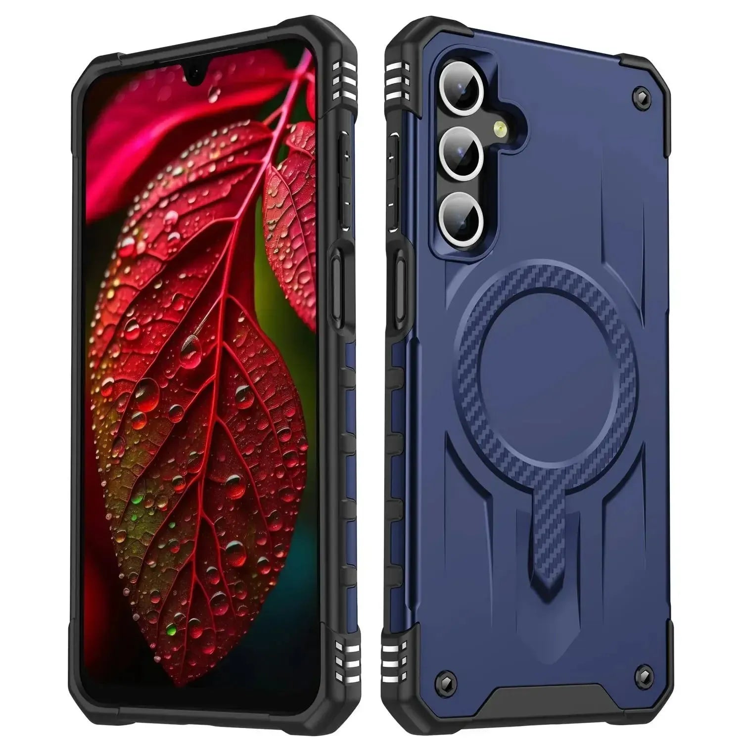 For Samsung Galaxy A36 / A56 Starship Magsafe Magnetic Case Blue