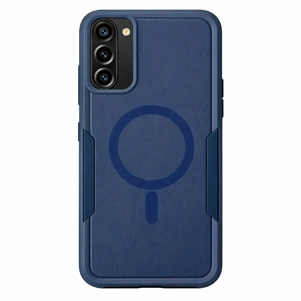 For Samsung Galaxy A17 5G Exploiter Magsafe Case Blue