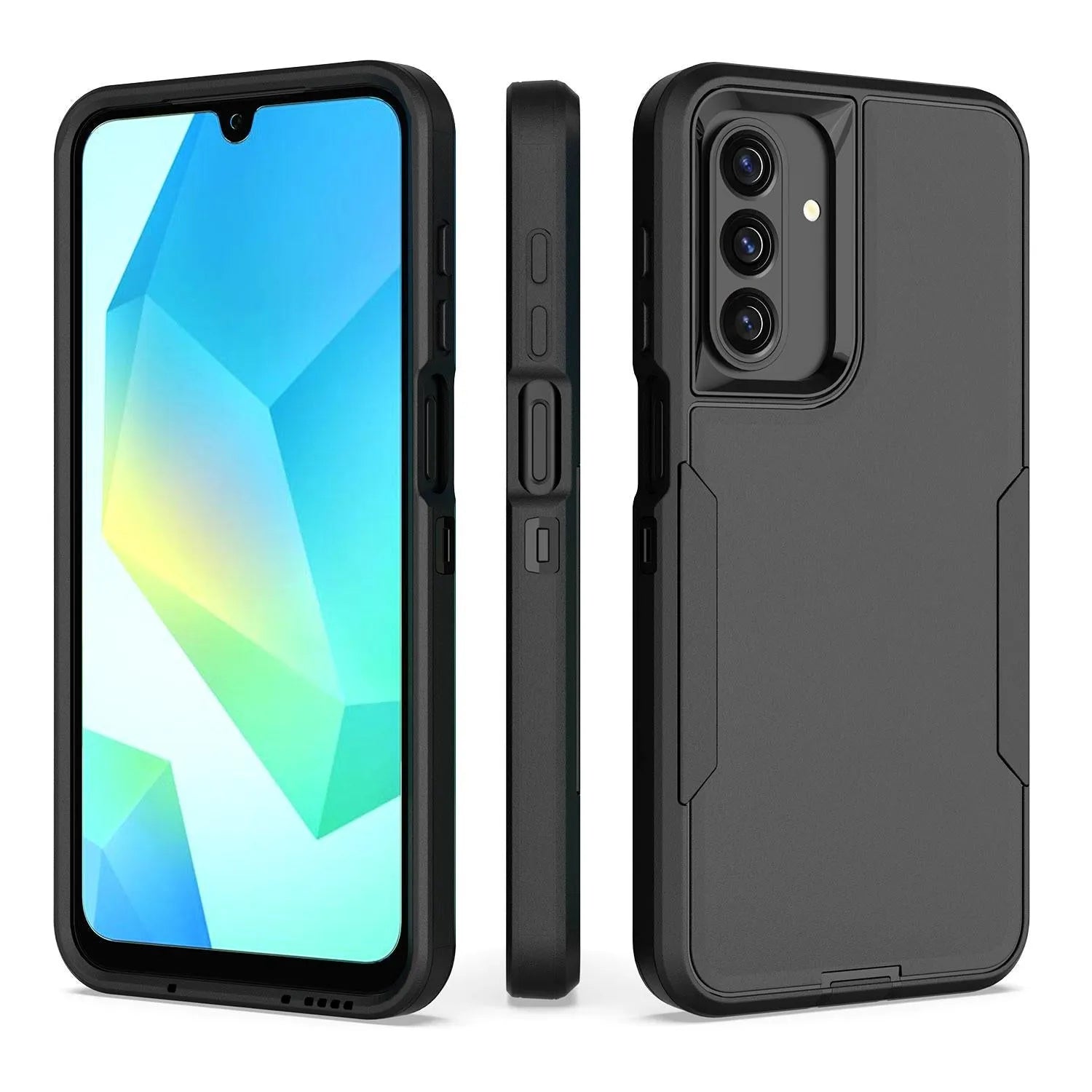 For Samsung Galaxy A17 5G Symmetry Exploiter Case Black