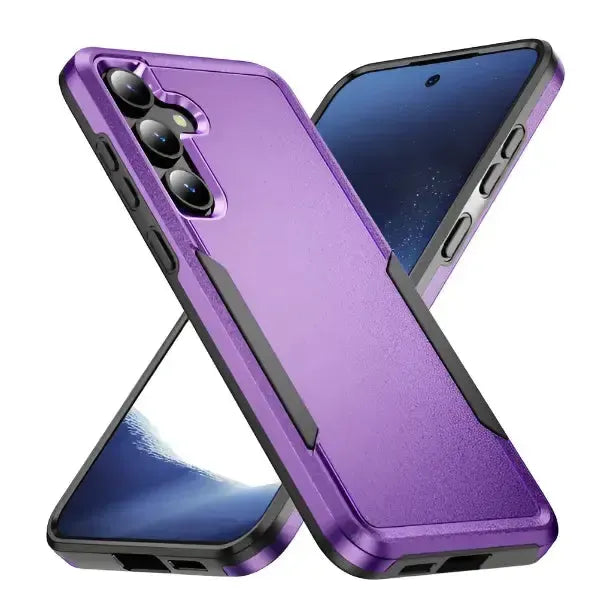 For Samsung Galaxy A24 4G Symmetry Exploiter Case Purple