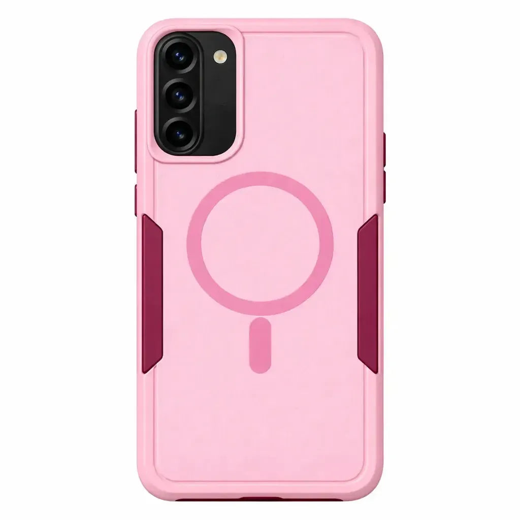 For Samsung Galaxy A26 5G Exploiter Magsafe Case Pink