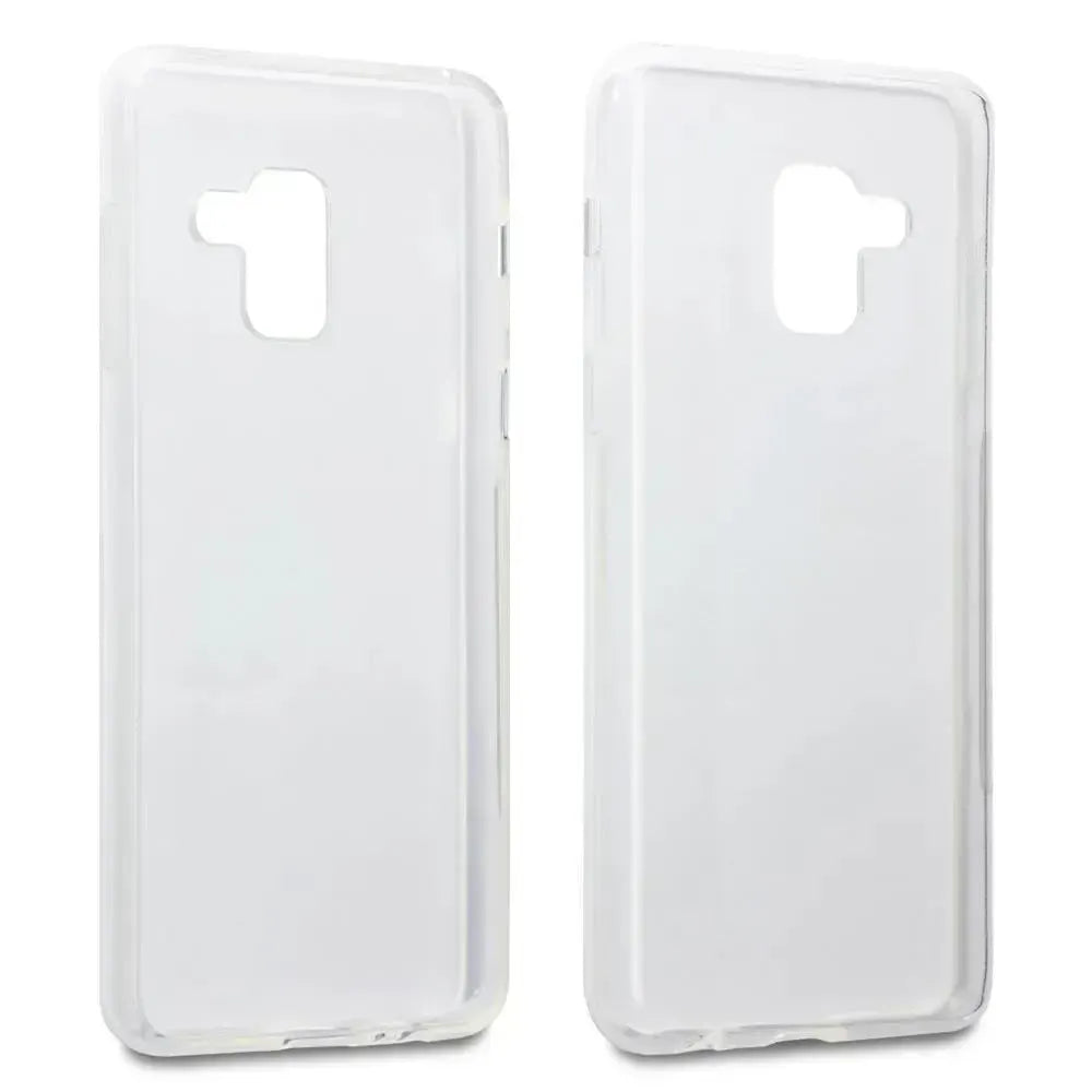 For Samsung Galaxy A6 Plus 2018/J8 2018 Transparent Gel Case