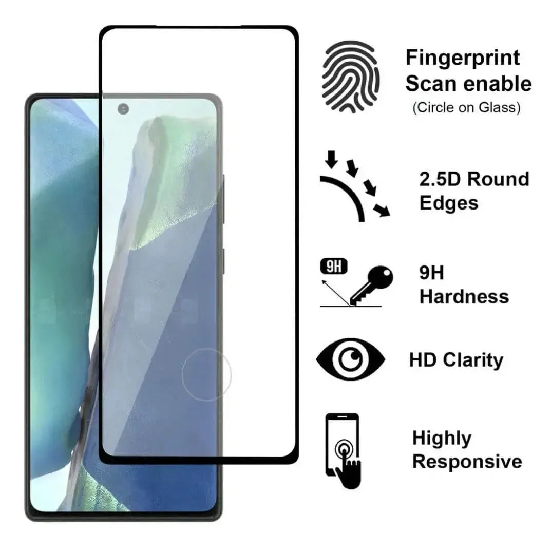 For Samsung Galaxy Note 20 / Note 20 5G Full Coverage 9D Tempered Glass