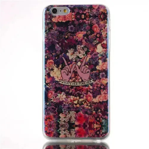 For Samsung Galaxy Note 5 N920 Gel Case Design Blu-Ray Vivid Flowers