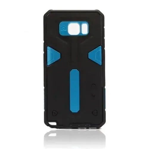 For Samsung Galaxy Note 5 N920 Hard Case 2-in-1 Plastic + TPU Hybrid Phone Cover Blue