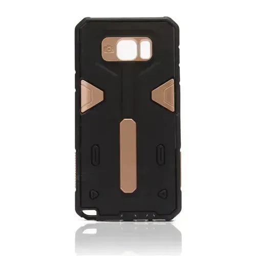 For Samsung Galaxy Note 5 N920 Hard Case 2-in-1 Plastic + TPU Hybrid Phone Cover Gold