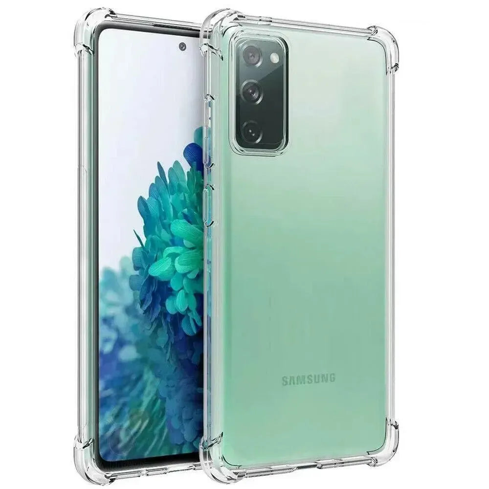 For Samsung Galaxy S20 FE Transparent Shockproof Gel Case