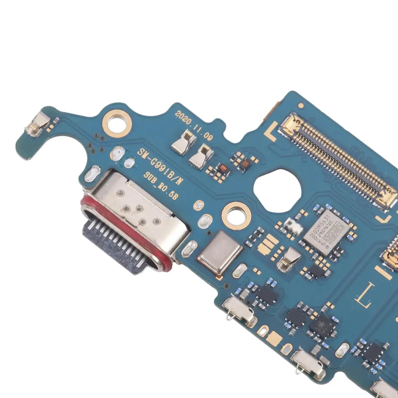 For Samsung Galaxy S21 5G SM-G991B Replacement Charging Port Board With Microphone