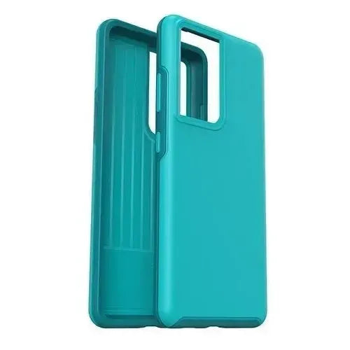 For Samsung Galaxy S22 Plus Heavyduty Symmetry Design Case Rock Candy Blue