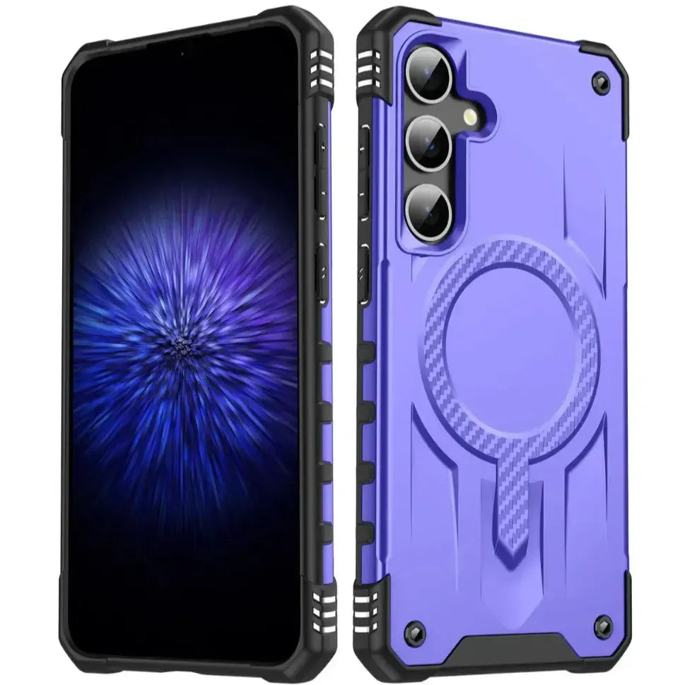 For Samsung Galaxy S23 FE Starship Magsafe Magnetic Case Purple