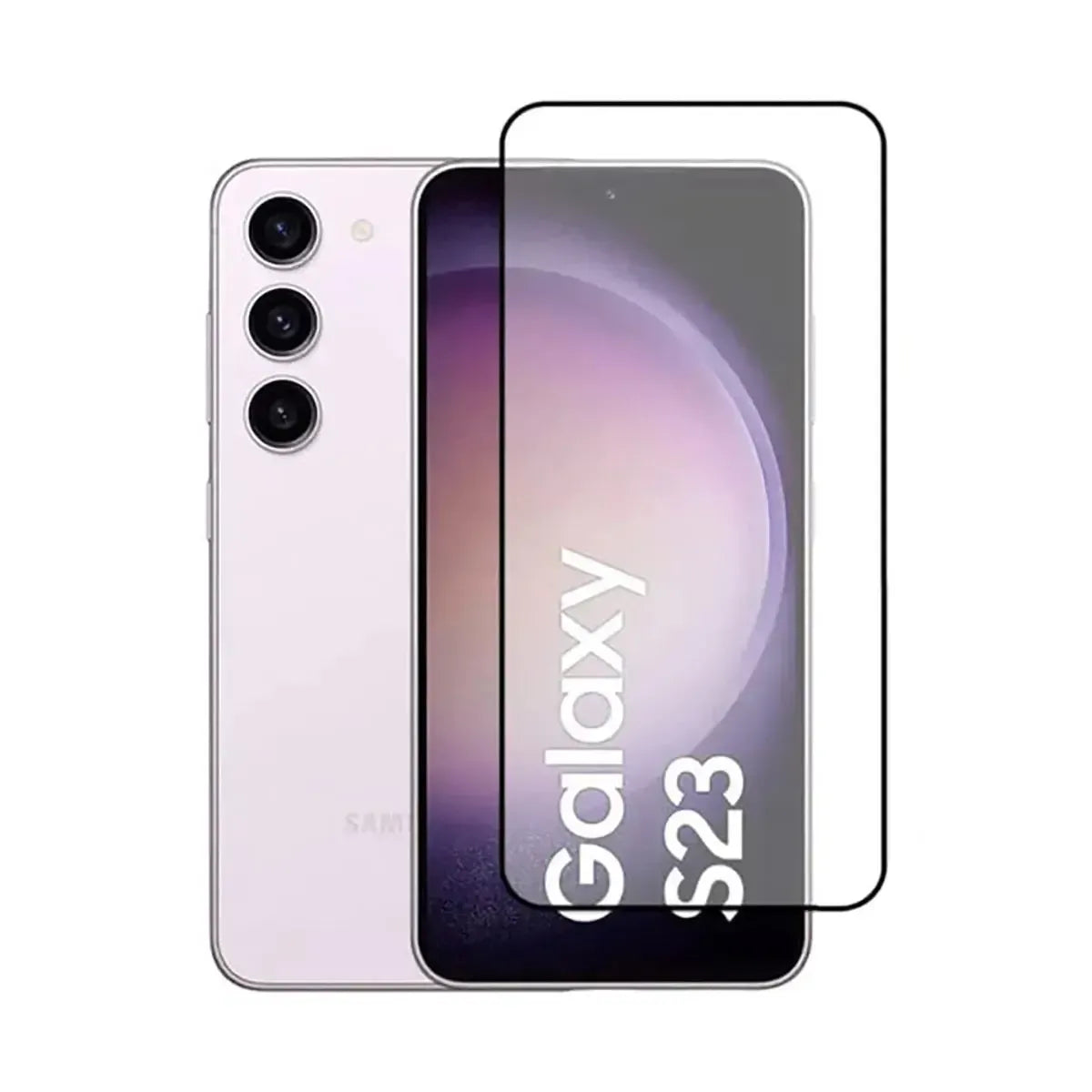 For Samsung Galaxy S23 Full Coverage 9D Tempered Glass