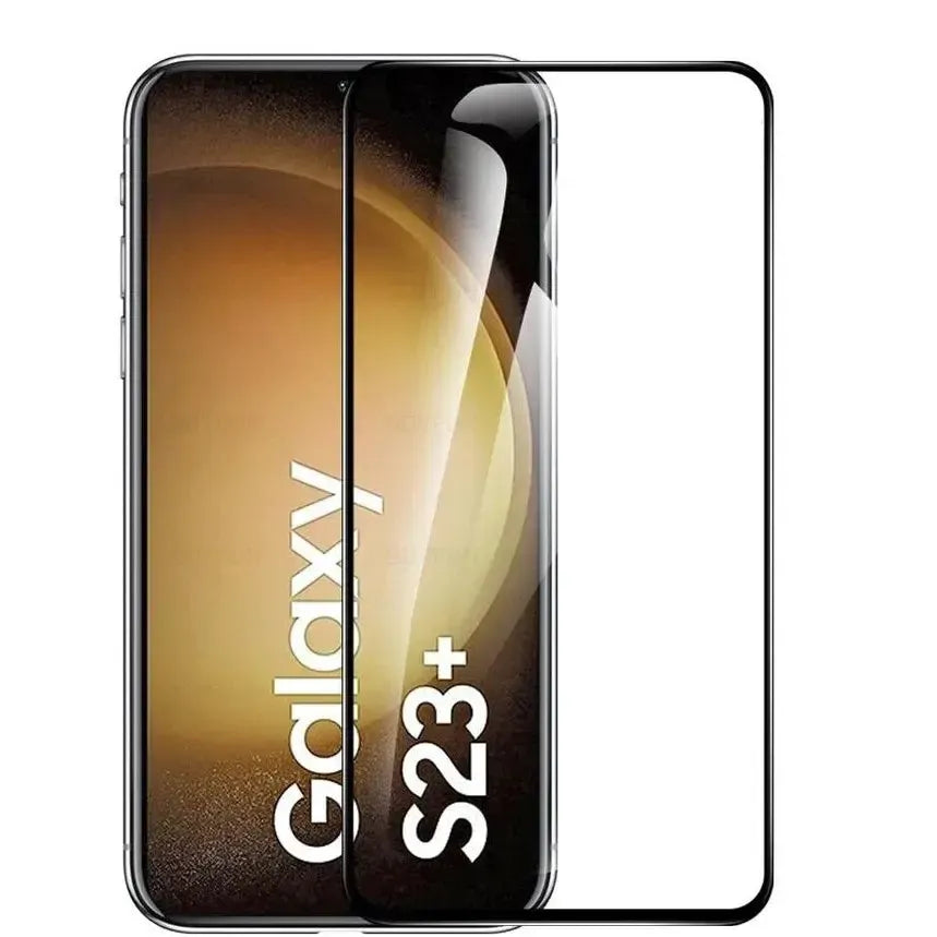 For Samsung Galaxy S23 Plus Full Coverage 9D Tempered Glass