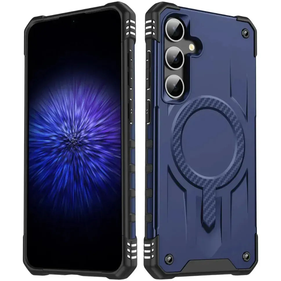 For Samsung Galaxy S23 FE Starship Magsafe Magnetic Case Blue