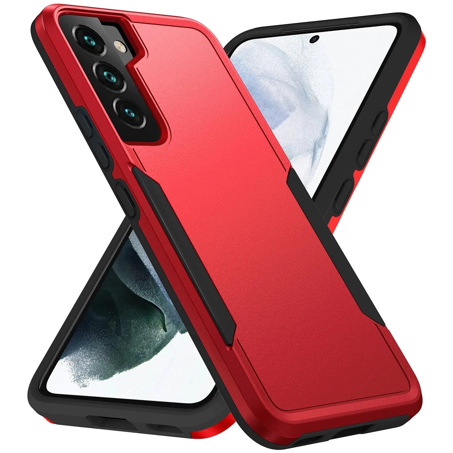For Samsung Galaxy S23 Symmetry Exploiter Case Red