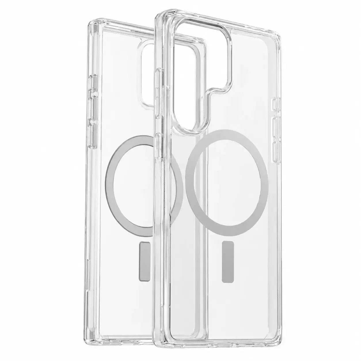 For Samsung Galaxy S24 Ultra Heavy Duty Axis Magsafe Transparent Magnetic Case