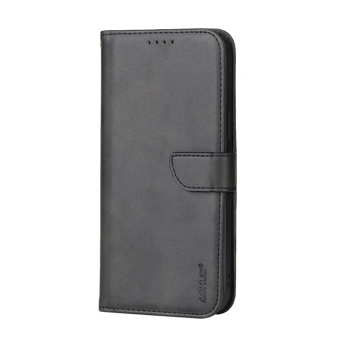 For Samsung Galaxy S25 FE Premium Wallet Case Black